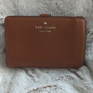 Kate Spade Tan Leather Wallet